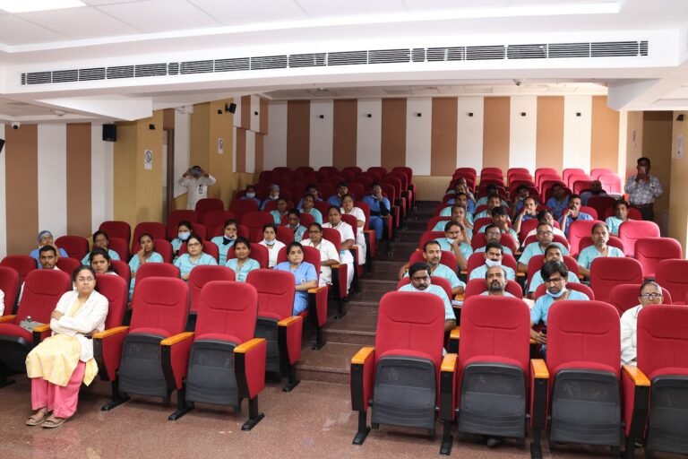 Audience at the blood gas seminar at BLDE Hospital, Vijayapura