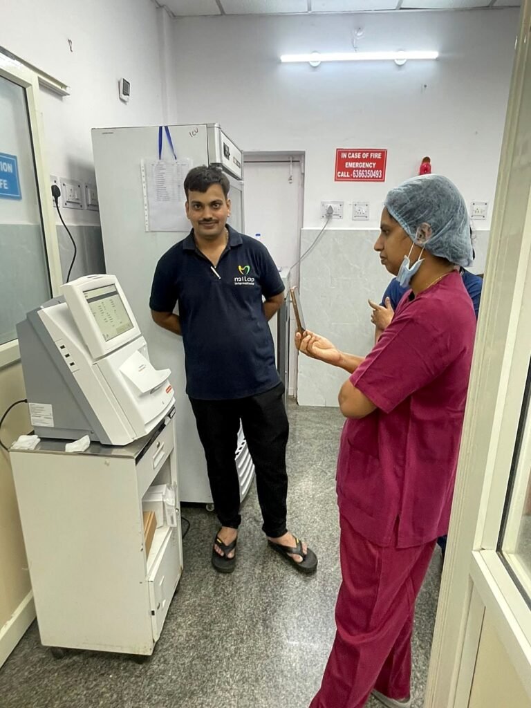 RAPIDPoint 500e on-site training at Command Hospital ICU, Bengaluru