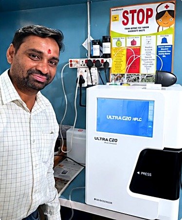 ULTRA C20 HPLC analyzer installed at Sri Balaji Diagnostic Centre