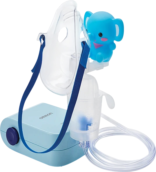 OMRON CompAir RE-C800KD nebulizer with kid's accessory