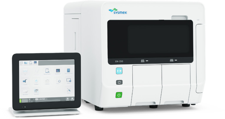 Sysmex XN-550 haematology analyser